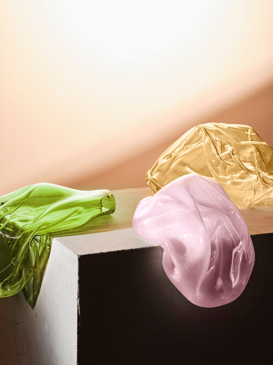 Glass Spora - Electric Lime