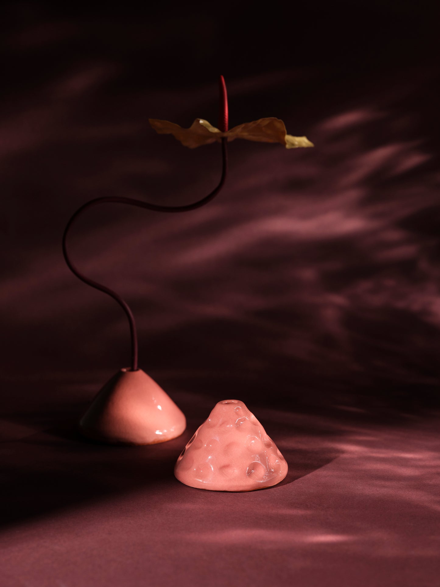 The APEX Pedestal - Salmon Rose