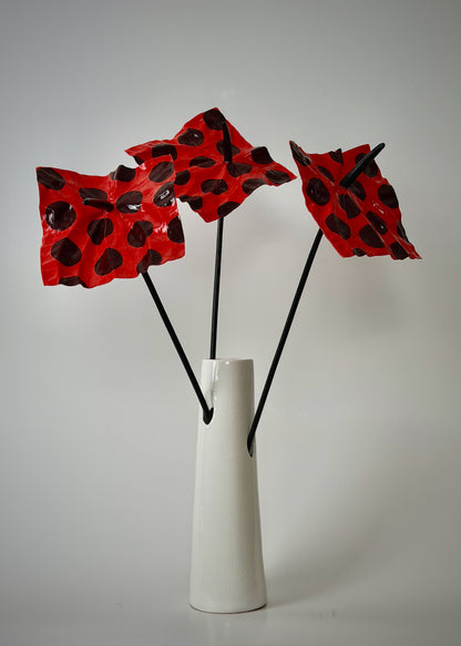 The Florist Vase 'Cone' - SNOW