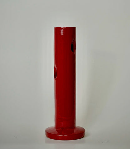 The Florist Vase 'TUBE' - SHINY RED