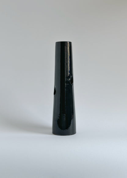 The Florist Vase 'Cone' - SHINY BLACK