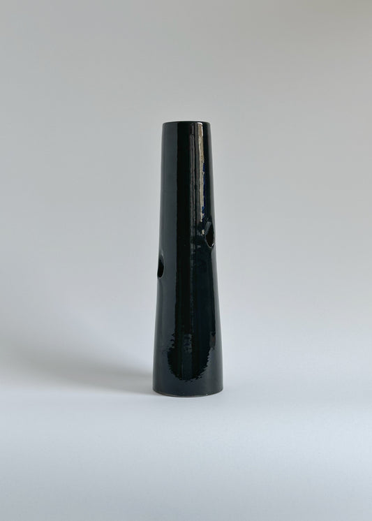 The Florist Vase 'Cone' - SHINY BLACK